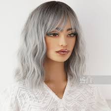 Ombre Wig With Bangs