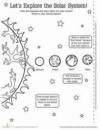 Planet Activity Placemat Worksheet Education Com Planets Activities Science Worksheets Earth And Space Science