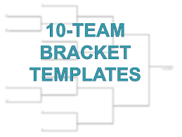 10 Team Bracket Single Elimination Tournament Interbasket