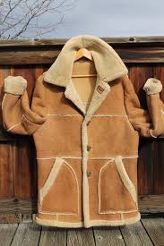 Vintage Men S Shearling Marlboro Man Coat By Lakeland Size Etsy Mens Shearling Coat Mens Coats Sheepskin Coat