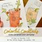 Colorful Cocktails: A Pen and Watercolor Workshop