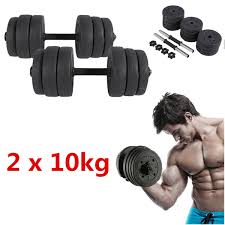 Wenn man fortgeschritten ist, dann ist es empfehlenswert sich ein paar hanteln mit gewichten zu kaufen und eine hantelbank, denn ein rucksack wird es nicht ewig machen. 2 X 10kg Schwarz Hantel Krafttraining Zu Hause Fitnessgerate Wish