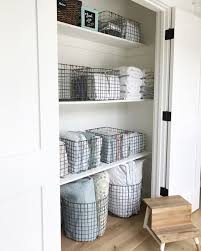 Not only are they widely available and super affordable, they look unbelievably sophisticated while keeping all of your linens organized and distinct. Linen Closet Organizing Ideas That Are Also Beautiful Apartment Therapy