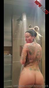 Christy Mack shower onlyfans porn videos