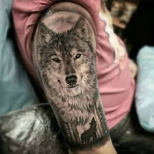Wolf tattoos mainly include black and gray ink; 101 Best Wolf Tattoos For Men Cool Designs Ideas 2021 Guide