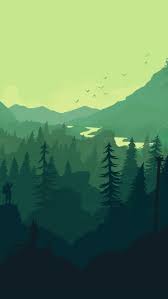 Old hollywood, with the observatory in the background. Green Aesthetic Wallpaper Landscape