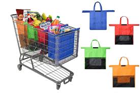 See all reviews write a review. Reusable Shopping Trolley Bags Cart Bags Totes Foldable Grocery Bags Include One Insulated Bag 1set 4pcs Set Matt Blatt