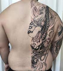 This tattoo coves almost half of your back and looks quite good if drawn properly. Pin On Tattoo