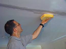 A smooth and flexible paint, that permanently covers cracks and stains. How To Cover A Ceiling Crack How Tos Diy