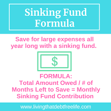 five sinking funds every budget needs