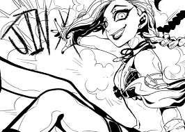 Line Art League Of Legends Jinx Google Search Line Art League Of Legends Art
