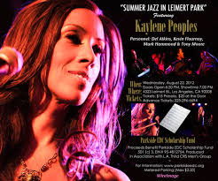 Jazz Singer/Flutist Kaylene Peoples Performs at Leimert Park Summer Jazz  Series