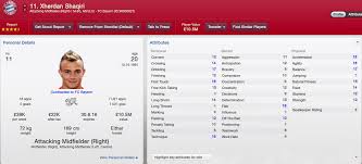 Xherdan shaqiri prefers to play with left foot. Fm 2013 Player Profile Of Xherdan Shaqiri