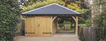 Oak Framed Carports Timber Car Port Kits Diy Carport Carport Carport Garage