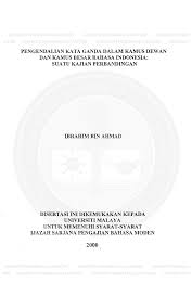 See all formats and editionshide other formats and editions. Pengendalian Kata Gan1 A Dalam Kamus Dewan Dan