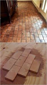 Cobbledwoodfloor Endgrainfloor Diywoodfloor Interestingflooringideas Uniquefloor Oldworldfloor Diy Wood Floors Wood Pallet Flooring Pallet Floors