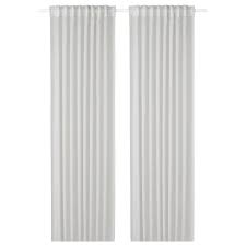 Gunrid Light Grey Air Purifying Curtain 1 Pair 145x250 Cm Ikea In 2020 Air Purifier Curtains Ikea
