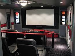 Star Trek Home Home Theater Room Design Home Theater Rooms Home