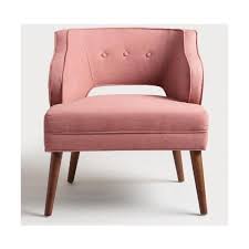 Cost Plus World Market Rose Pink Tyley Chair Upholstered Chairs World Market Chair Linen Chair