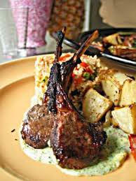 Lamb Chops With Mint Yogurt Sauce Only Pinning This For The Yogurt Mint Sauce I Cannot Eat Lamb Lamb Recipes Mint Yogurt Lamb Chops