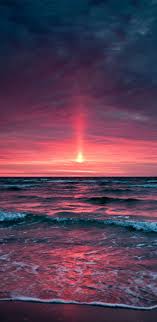 Iphone x wallpaper, iphone 8, ios 11, colorful, hd. Summer Iphone Sunset Beach Wallpaper