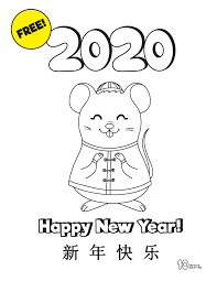 Hi, have followed the instructions and signed up again, the page is wonderful, so much stuff i can use in my small english academy. Chinese New Year 2020 Free Rat Coloring Page 10 Minutes Of Quality Time