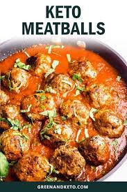 The Best Keto Meatballs Gluten Free Without Breadcrumbs Recipe In 2020 Keto Meatballs Recipes Low Carb Dinner Recipes