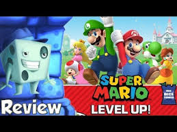 Super Mario Level Up Board Game Review With Tom Vasel Youtube