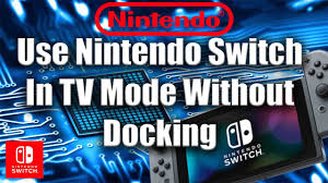 Yes, the switch over lite configuration is the exact same procedure, simply without the tv arrangement parts. Use Nintendo Switch In Tv Mode Without Docking Tutorial Zany Geek Youtube