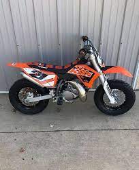 Ktm 50 Mini Flat Tracker Motorcycle Tracker Motorcycle Flat Tracker Racing Bikes