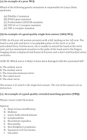 How To Write A High Quality Multiple Choice Question (Mcq): A Guide For  Clinicians - European Journal Of Vascular And Endovascular Surgery
