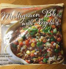 Trader Joe S Multigrain Blend With Vegetables Trader Joes Frozen Food Trader Joes Multigrain