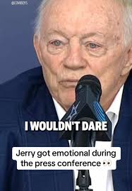 Jerry Jones got choked up when discussing his ability to find good head  coaches at Brian Schottenheimer's introductory presser (via @Dallas  Cowboys) #jerryjones #dallascowboys #howboutthemcowboys