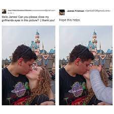 With this photo editing software, you can elongate noses, exaggerate feet, add things to images, and generally play around with pictures much like with a big image editor. 30 Funny Photoshop Edits By James Fridman Design With Red