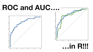 roc and auc in r