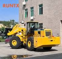 Runtx 32 Ton Forklift Wheel Loader 4WD Stone Handle Loader ...