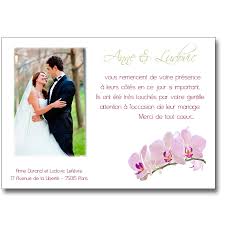 Remerciements mariage page 1 : Carte De Remerciement Mariage Branche D Orchidee