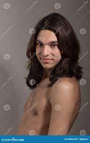 Male Female Man Woman Transgender Transsexual Portrait Stock Photo - Image  of young, adult: 78856134