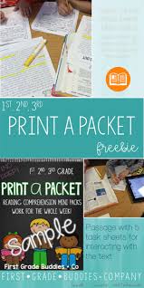 1st 3rd Reading Comprehension Passages With Comprehension Distance Learning Reading Comprehension Reading Comprehension Passages 3rd Grade Reading