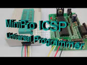 Universal Programmer Minipro ICSP model - YouTube