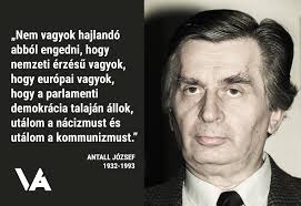 „ha van értelme a demokráciának és az alkotmányosságnak, akkor kimondottan azért, mert keretek közé szorítja a politikai cselszövést. Borbas Barna On Twitter Ma 25 Eve Hogy Meghalt Antall Jozsef Miniszterelnok