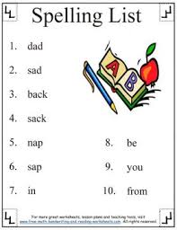 Maybe you would like to learn more about one of these? First Grade Spelling List Short A Words