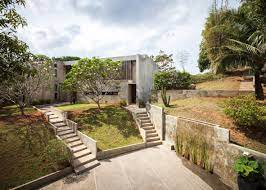 Baan Chan By Jun Sekino Amazing Architecture Crazy Houses Hillside Garden