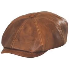 Stetson Goat Leather Newsboy Cap Newsboy Caps Newsboy Cap Stetson Goat Leather