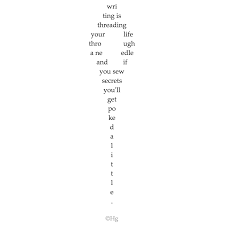 Needle By Hg Heartbreak Poems Hello Poetry Shape Poems