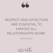 How you treat others will reflect on how you treat yourself. This May Seem Simple But Without Respect Or Affection There Simply Cannot Be A Healthy Relationsh Affection Quotes Partner Quotes Respect Relationship Quotes