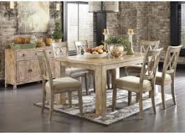 Our dining room tables and chairs in wood are perfect whilst our tables and bench sets add a contemporary look. Mestler Washed Brown Rectangular Dining Table W 4 Antique Blue Side Chairs 2 Antique White Upholstered Side Chairs Homestead Furniture