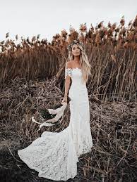 Off Shoulder Vintage Lace Mermaid Cheap Wedding Dresses Shore Sleeves Loverbridal Lace Beach Wedding Dress Lace Rustic Wedding Ivory Wedding Dress