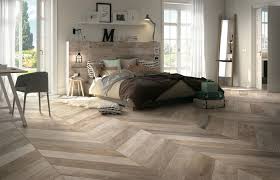 20 Bedrooms With Herringbone Pattern Designs Home Design Lover Bedroom Flooring Wood Look Tile Floor Tile Design