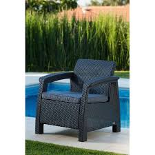 Berard All Weather Outdoor Patio Chair With Cushion Reviews Allmodern Poolside Furniture Outdoor Patio Chairs Outdoor Armchair
